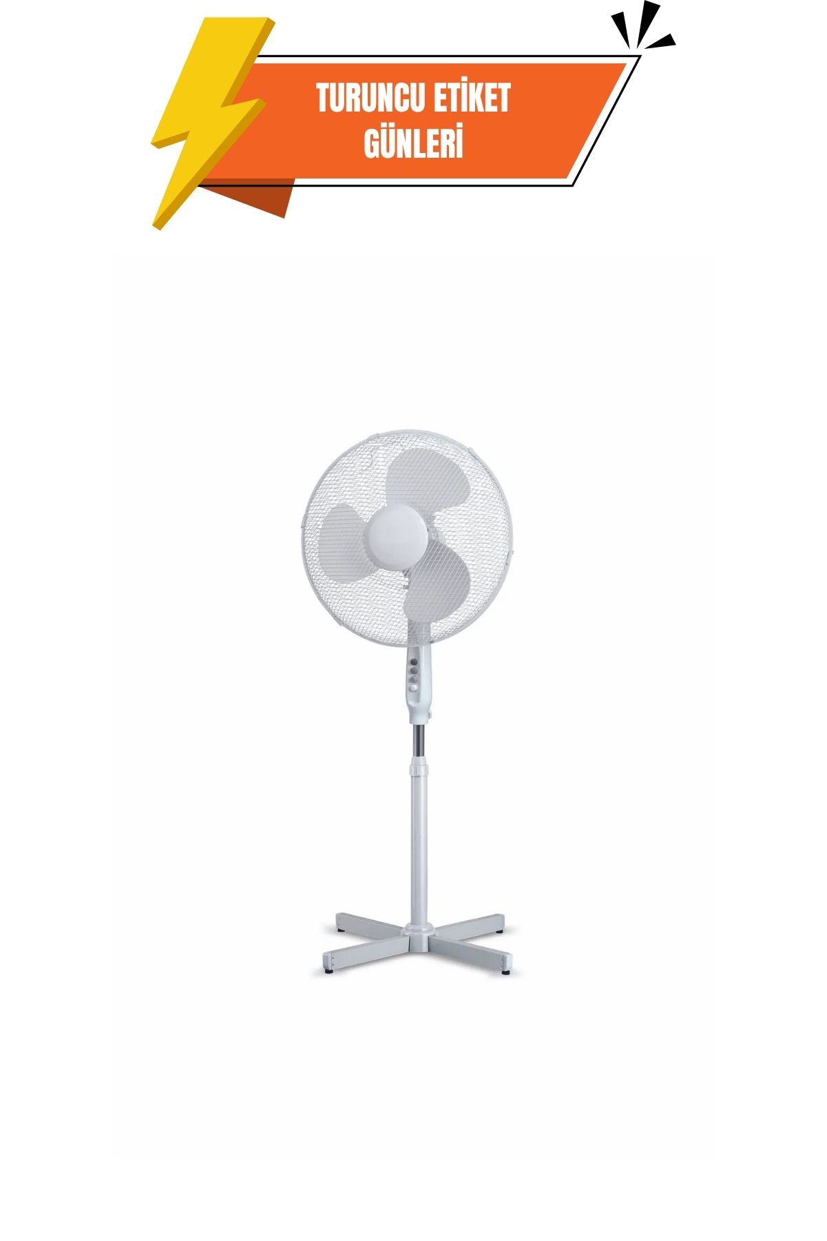 Dlc Ayaklı Vantilatör Beyaz 40 Watt