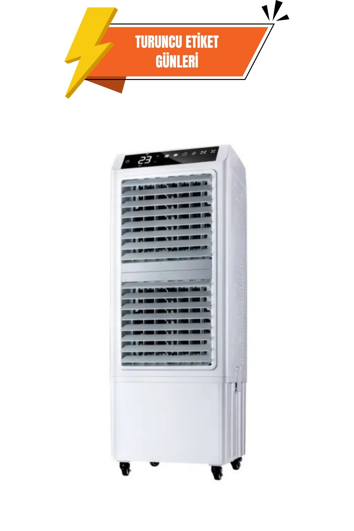 DLC 300W Hava Soğutucu Fan – İyonizerli, Zaman Ayarlı, Uzaktan Kumandalı, 45 Litre Su Tanklı